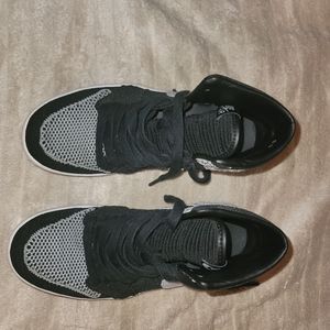 Jordan 1 retro high og fly knit 'shadow'